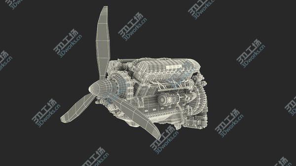 images/goods_img/20210312/V12 Piston Aero Engine 3D model/3.jpg